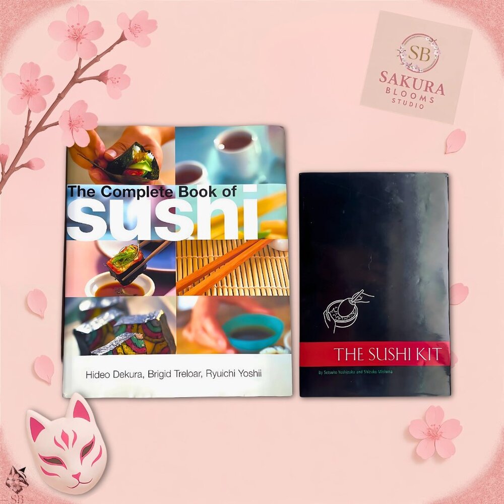 Sushi Book Bundle The Sushi Kit & The Complete Book of Sushi
